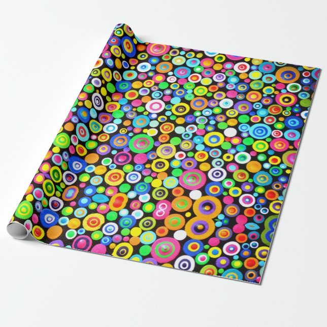 Gems Wrapping Paper (Unrolled)