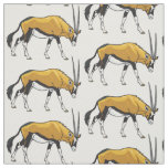 Gemsbok, gemsbuck or South African oryx Fabric
