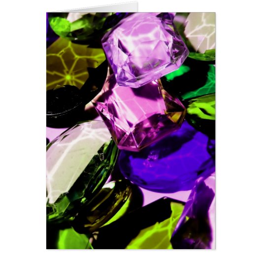 gemstone abstract cards (Front)