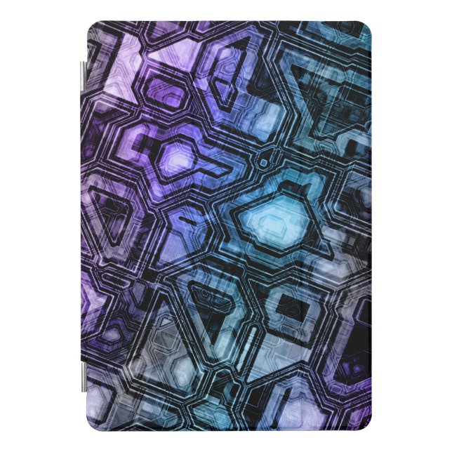 gemstone circuits - astro shadow :  iPad pro cover (Front)