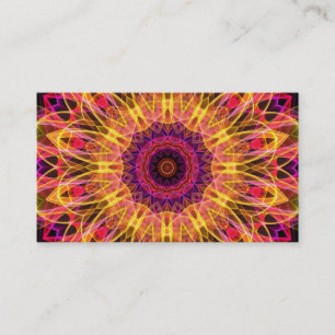 Gemstone Dream kaleidoscope Business Card