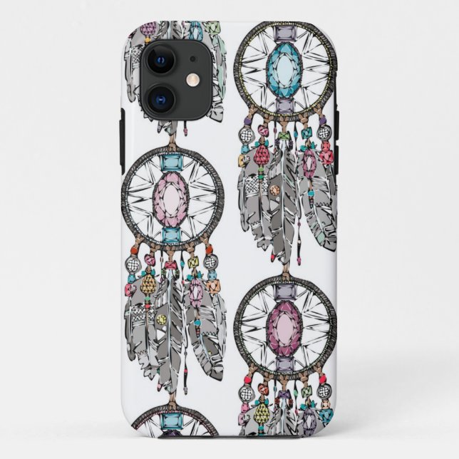 gemstone dreamcatcher Case-Mate iPhone case (Back)