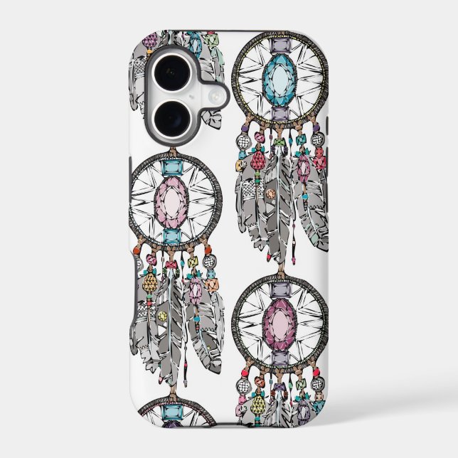 gemstone dreamcatcher Case-Mate iPhone case (Back)