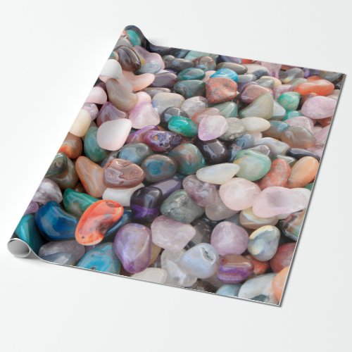 Gemstone geology mineral expensive wrapping paper