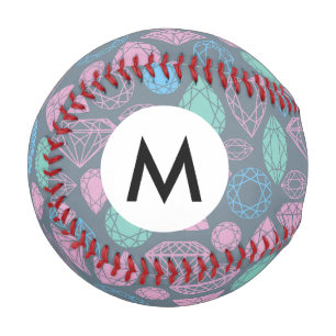 Gemstone Icon Pattern Baseball