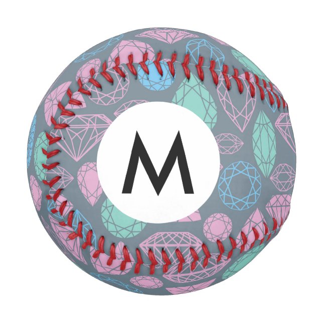 Gemstone Icon Pattern Baseball (Front Left)