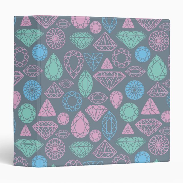 Gemstone Icon Pattern Binder (Front/Spine)