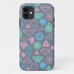 Gemstone Icon Pattern iPhone 11 Case