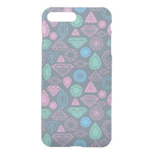 Gemstone Icon Pattern iPhone 8 Plus/7 Plus Case