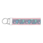 Gemstone Icon Pattern Wrist Keychain