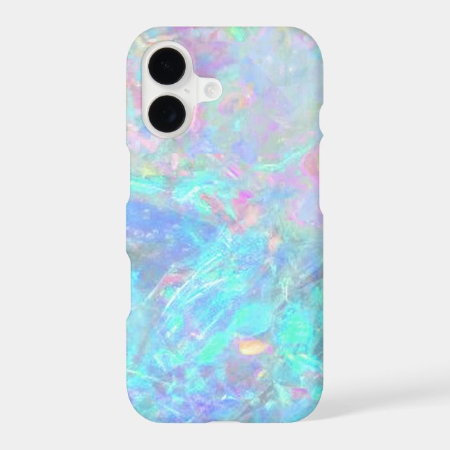 gemstone mineral texture iPhone case (Back)