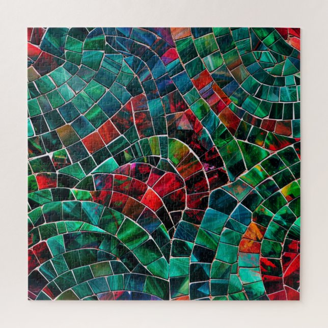 Gemstone Mosaic Puzzle (Vertical)