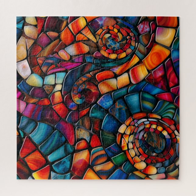 Gemstone Mosaic Puzzle (Vertical)