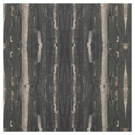 Gemstone Photo Black and White Vertical Stripe Gem Fabric