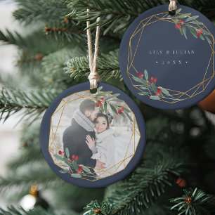 Gemstone Photo Ceramic Ornament