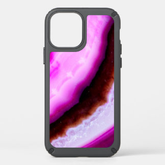 Gemstone Series - Agate in Purple Speck iPhone 12 Case