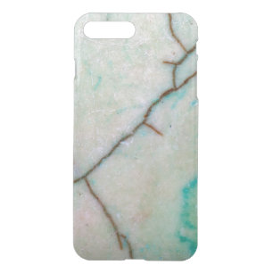 Gemstone Series - Cracked Turquoise With Green iPhone 8 Plus/7 Plus Case