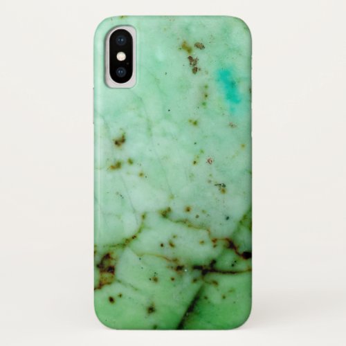 Gemstone Series _ Green Jade iPhone X Case