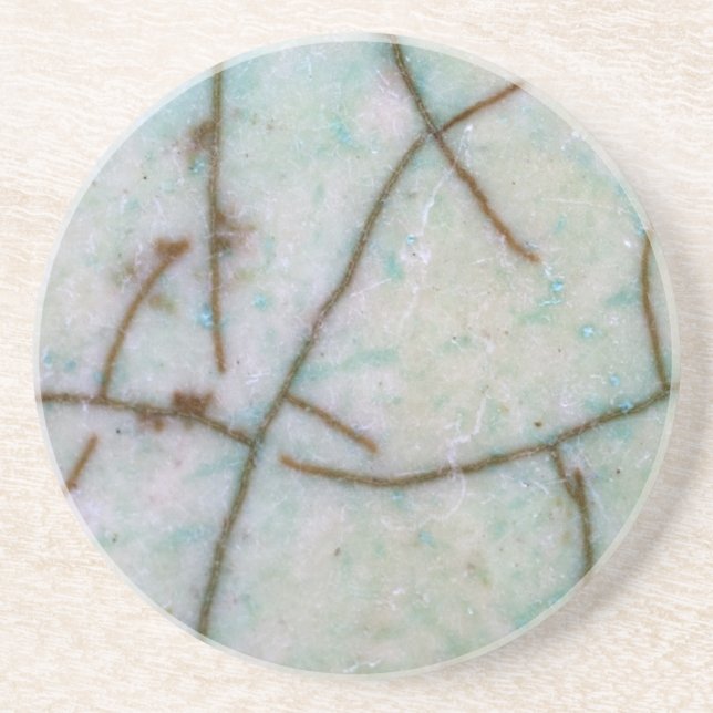 Gemstone Series - Italian Marble Sandstone Coaster (Front)