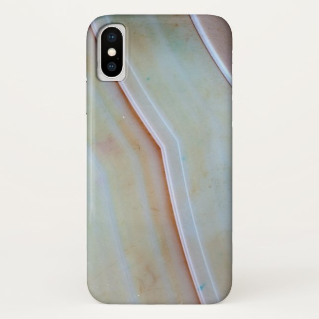 Gemstone Series - Polished Agate Case-Mate iPhone Case (Back)