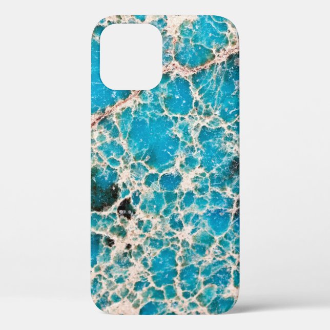 Gemstone Series - Stylish Turquoise Roadmap Case-M Case-Mate iPhone Case (Back)