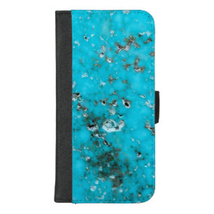 Gemstone Series - Turquoise iPhone 8/7 Plus Wallet Case