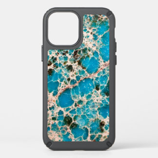 Gemstone Series - Turquoise Mosaic Speck iPhone 12 Case