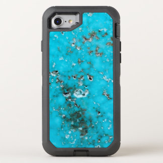Gemstone Series - Turquoise OtterBox Defender iPhone SE/8/7 Case