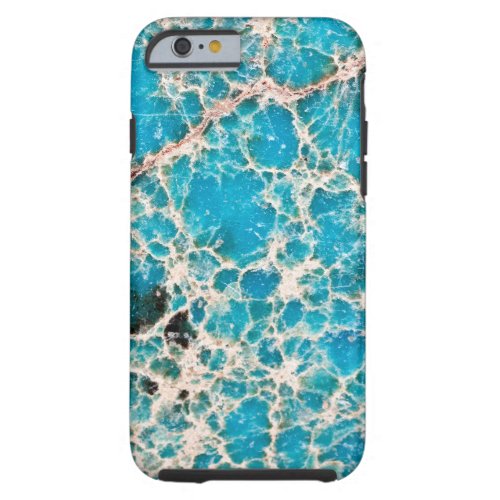 Gemstone Series _ Turquoise Roadmap Tough iPhone 6 Case