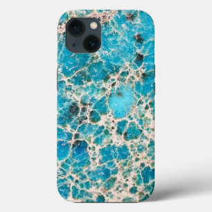 Gemstone Series Vintage Turquoise iPhone 13 Case