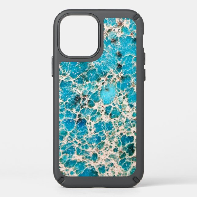 Gemstone Series - Vintage Turquoise Speck iPhone 12 Case (Front)