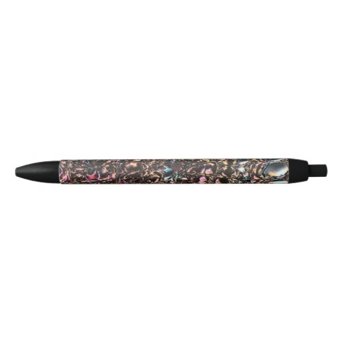 Gemstone Spiral Black Ink Pen