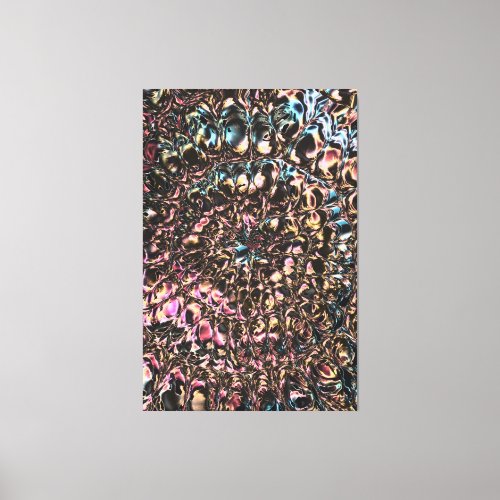 Gemstone Spiral Canvas Print