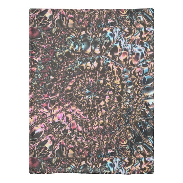 Gemstone Spiral Duvet Cover (Back)