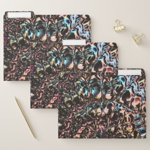 Gemstone Spiral File Folder