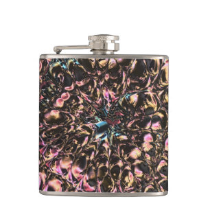 Gemstone Spiral Flask