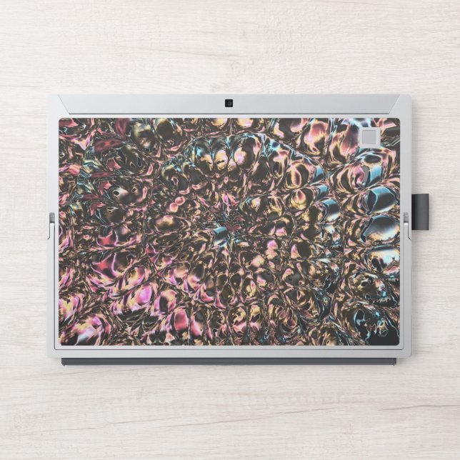 Gemstone Spiral HP Laptop Skin (Front)