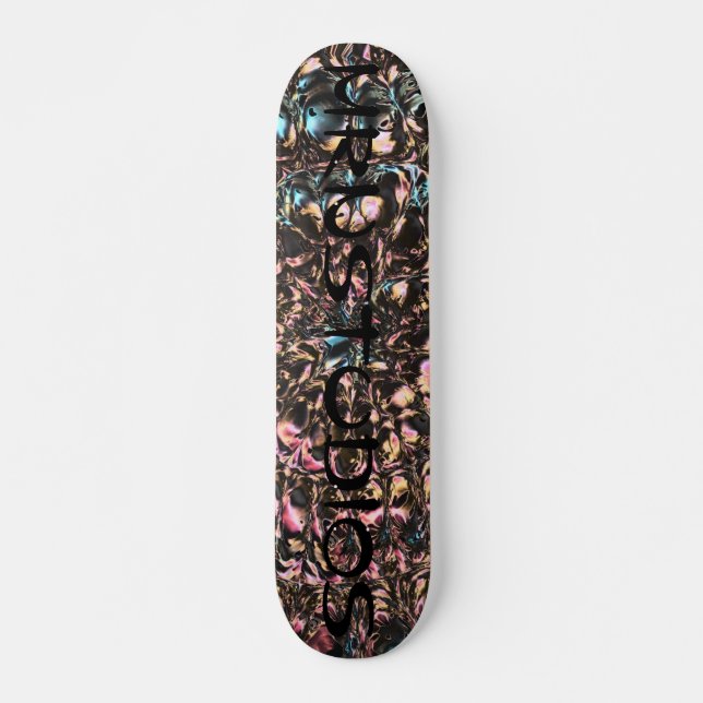 Gemstone Spiral Skateboard (Front)