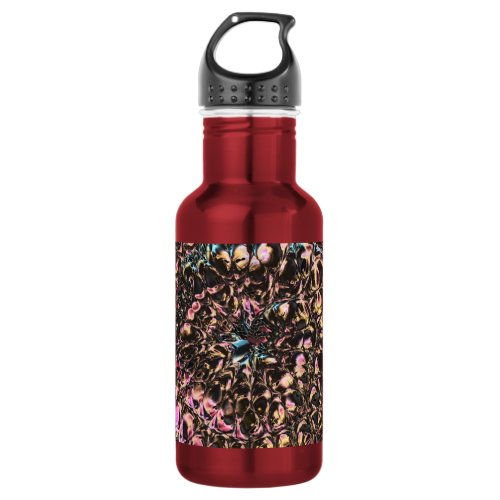 Gemstone Spiral Stainless Steel Water Bottle