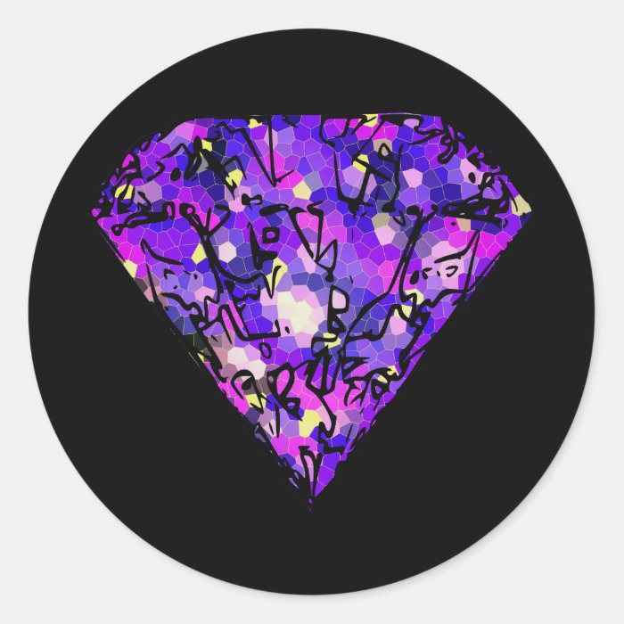 gemstone stickers