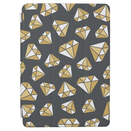 Gemstone Themed Vintage Seamless Pattern iPad Air Cover