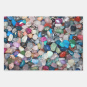 Gemstones 1 wrapping paper sheets (Front 3)