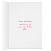 Gemstones Mosaic Pattern, Your message, cards (Inside (Right))