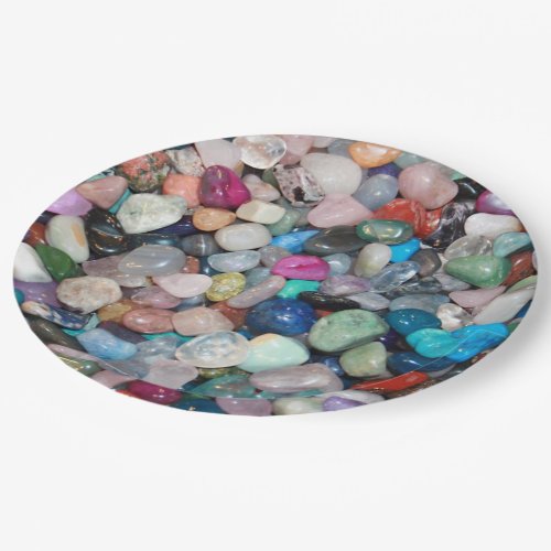 Gemstones Paper Plates
