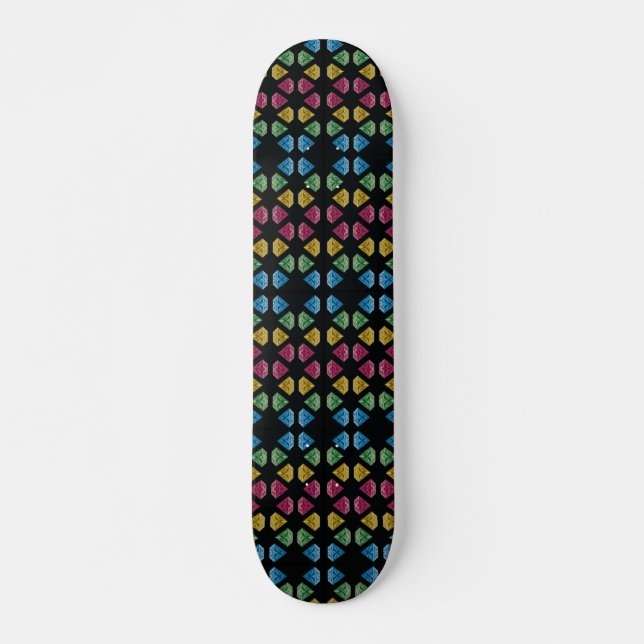 Gemstones Skateboard Deck (Front)
