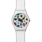 Gemstones Watch (White)