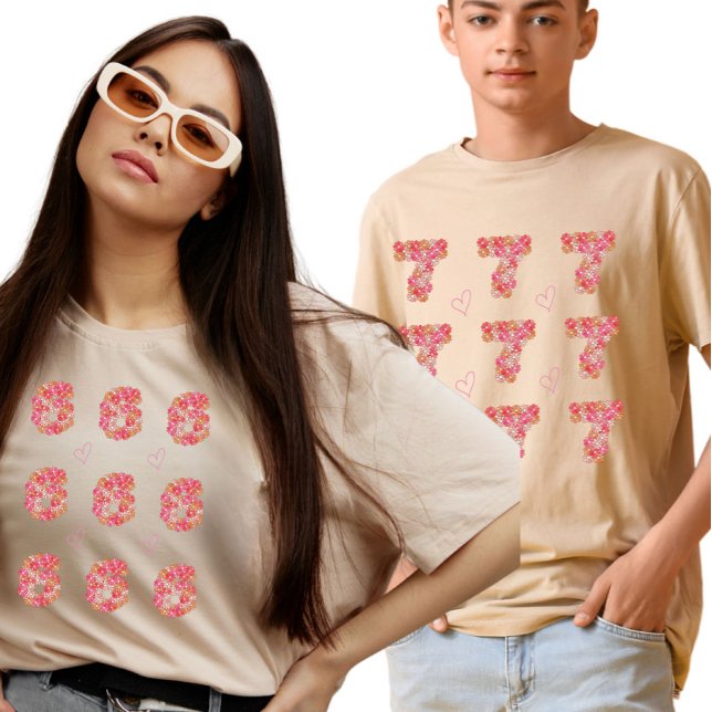 Gen Alpha Meme 6 7 Matching  T-Shirt (Creator Uploaded)