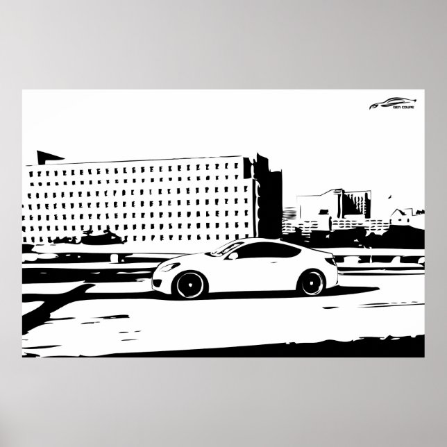 Gen Coupe Rolling Shot Poster (Front)