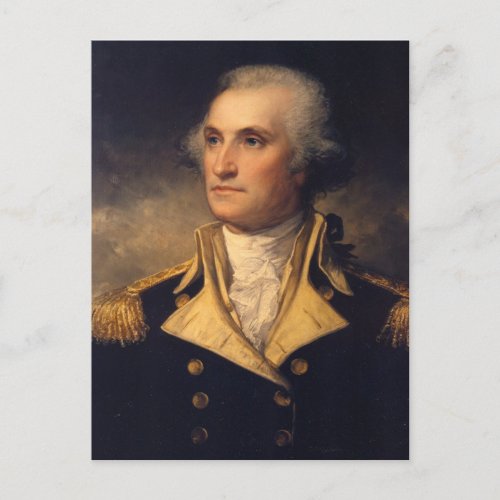Gen George Washington Postcard