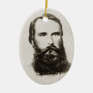 Gen. James Longstreet Ceramic Ornament